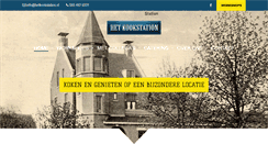 Desktop Screenshot of hetkookstation.nl